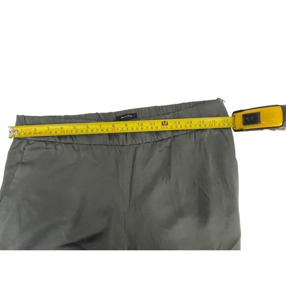 Massimo Dutti Womens Pants EU 42 US 10 Gray Wide-Leg Satin Trousers 5054/885 NWT - Picture 9 of 11